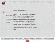 Tablet Screenshot of mah-tadel.pl